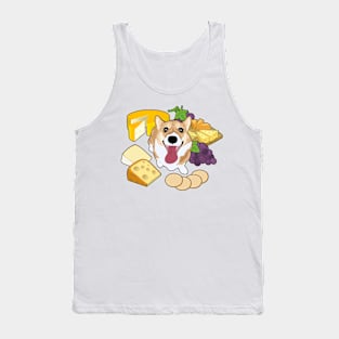 Cheese Corgi Tank Top